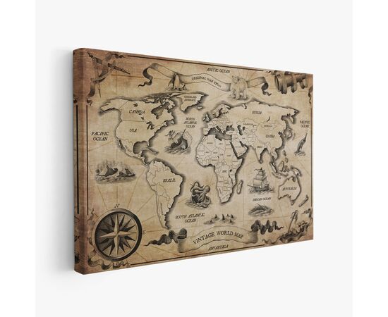 Mapa sveta - MAP-009 - ArtZona