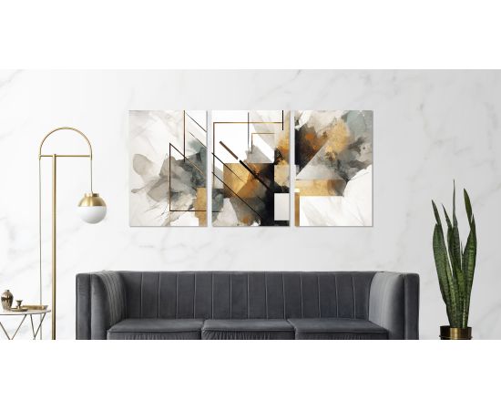 Apstrakcija - triptih - AP3-90