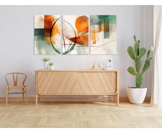 Apstrakcija - triptih - AP3-91