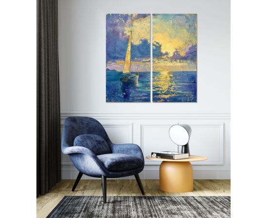 Apstrakcija - diptih - AP2-75