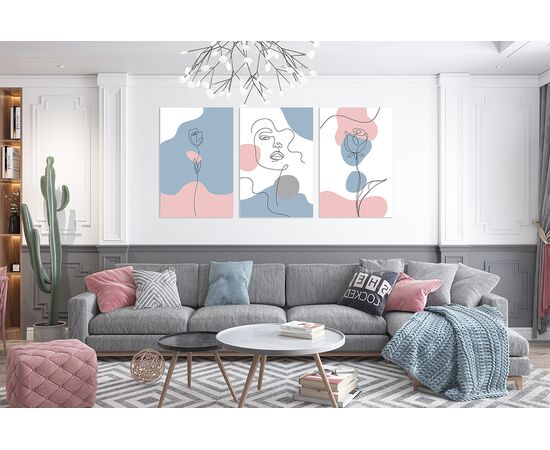 Apstrakcija - triptih - AP3-51 - Art Zona Apstrakcija - triptih - AP3-51 - Art Zona