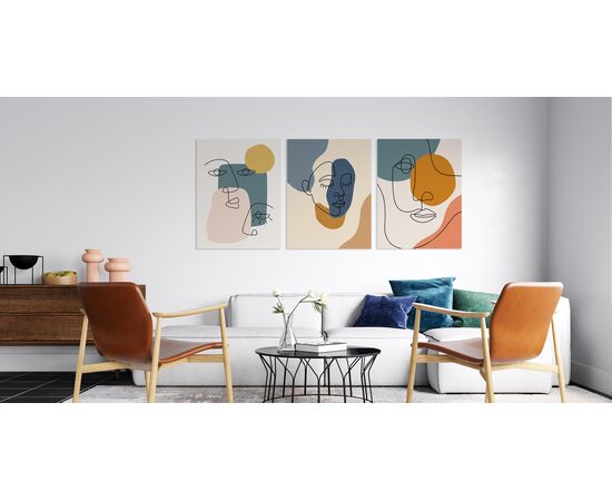 Apstrakcija - triptih - AP3-54 -  ArtZona