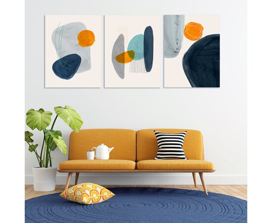 Apstrakcija - triptih - AP3-62 - ArtZona